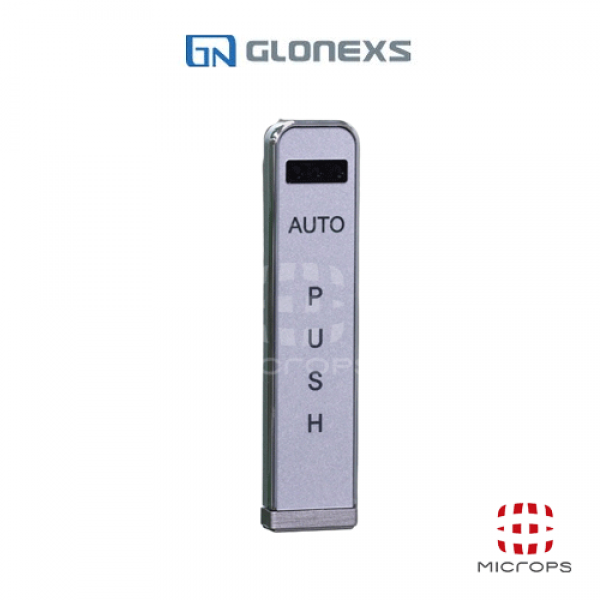 파이버마트,공구/안전보안 > 보안용품,글로넥스 GLONEXS GN-W IR Mimi [출입통제 주파수 2.4GHz 무선 송신기 스위치],• 무선 근접버튼(비접촉식)• 입력전원 DC3V (LR03 X 2EA)• 사용주파수 2.4GHz• 사용온도 -20°C ~ 50°C• 사이즈: 133mm x 30mm x 12.5mm