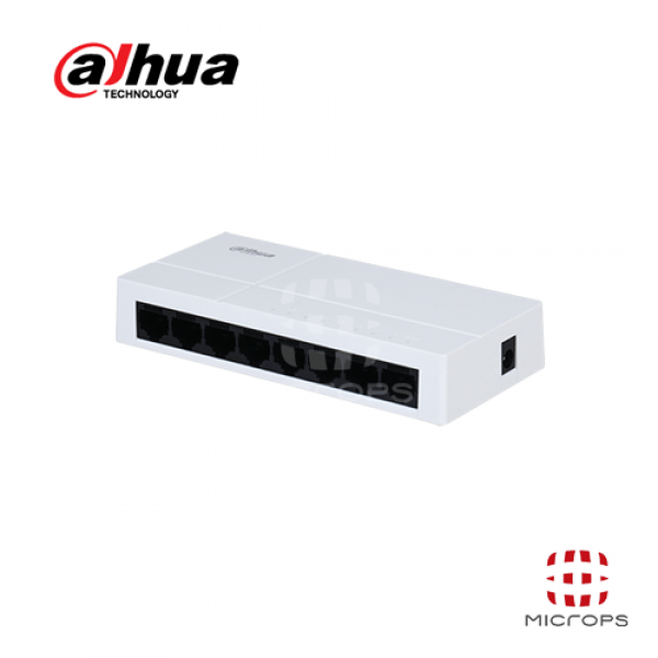 파이버마트,CCTV > 다후아 > CCTV,다후아 PFS3008-8ET-L [LAN 8포트 기가 스위치허브],[DAHUA] PFS3008-8GT-L [기가스위칭허브/8포트/10/100/1000Mbps] , 125 mm × 65 mm × 22 mm (4.92" × 2.56" × 0.87" )