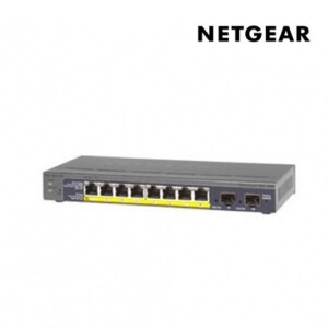 NETGEAR GS110TP 스위칭허브 8포트 1000Mbps+2SFP PoE