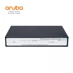 [HPE Aruba] 1420-8G 스위치허브 (JH329A/8포트/1000Mbps)