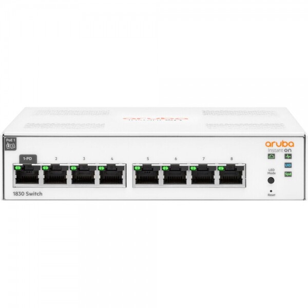 파이버마트,통신장비 > HPE Aruba > 스위칭허브,Aruba Instant On 1830 8G Switch / JL810A,