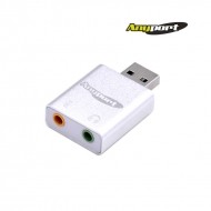 [AP-JH71U] Anyport 외장형 USB 젠더타입 사운드카드 7.1CH