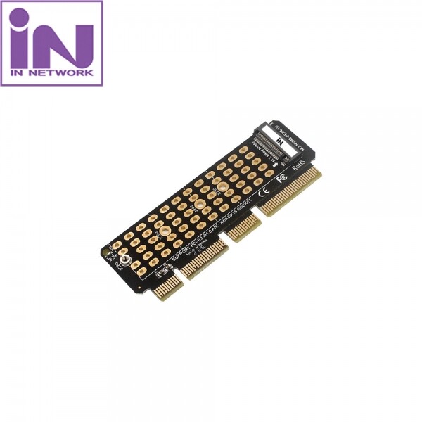 파이버마트,PC주변기기 > 랜카드/동글/USB카드,인네트워크 PCI-EX V3.0/4.0x4 M.2 NVMe 확장카드 IN-PCIEX-M2NB INV150,드라이버 설치 X / PCI-EX V3.0/4.0x4