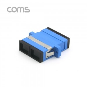 BT339 Coms 광패치코드 커플러, Flange타입 SC F/F, Duplex, Blue
