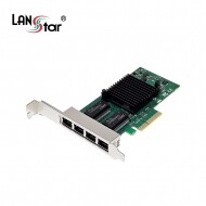 랜스타 PCIe 인텔 i350 기가비트 쿼드 랜카드 LS-I350T4