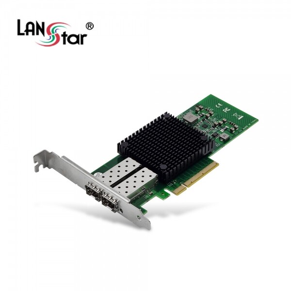 파이버마트,PC주변기기 > 랜카드/동글/USB카드,랜스타 PCIe 인텔 X520-DA2 10G 듀얼 SFP+ 카드 LS-PCIE-X520-DA2,PCIe 인텔 X520-DA2 듀얼포트 SFP+ 카드 / 10Gbps 전송속도 지원 / 인텔 X520-DA2 칩셋 / 광모듈 미포함(별도구매) / WIN11 지원